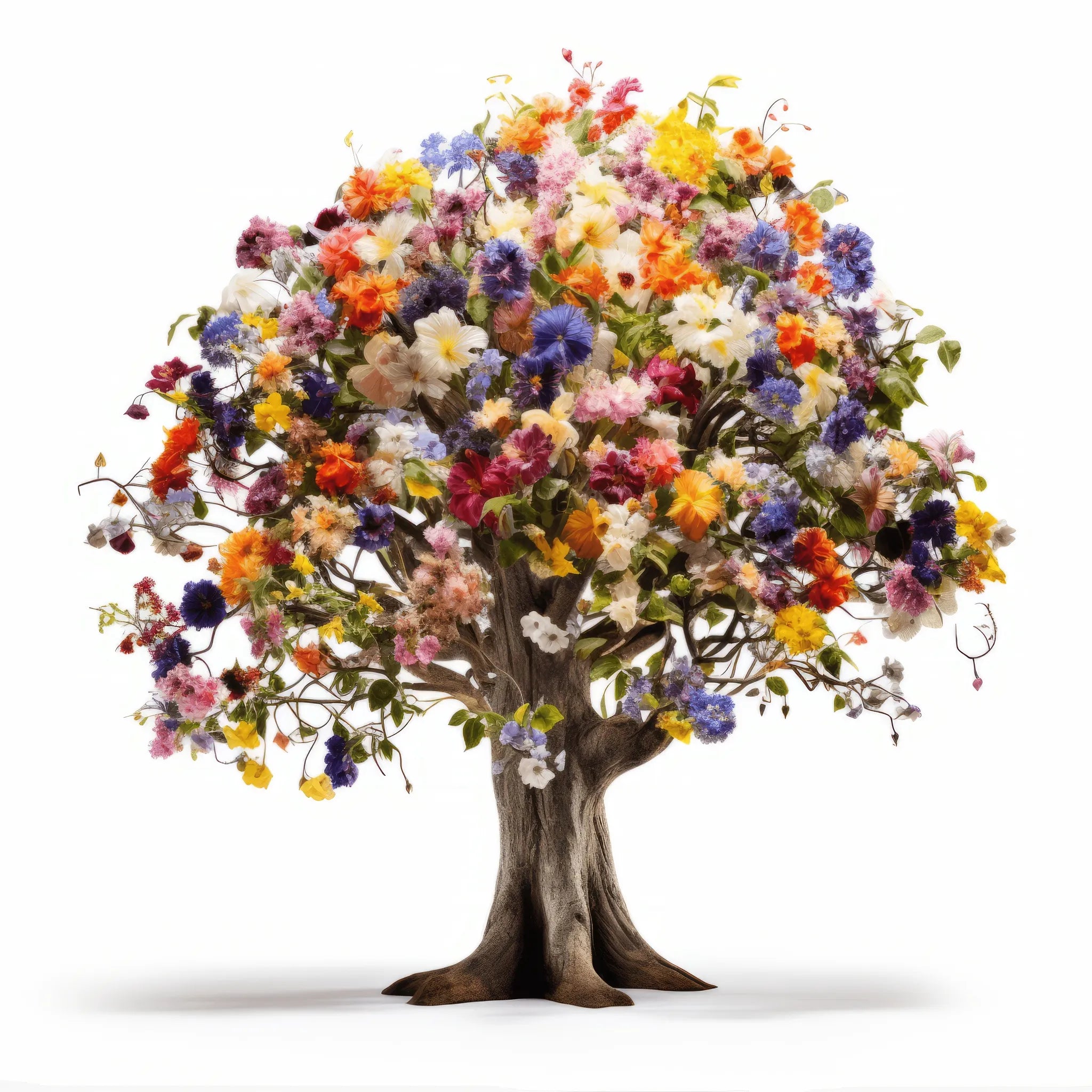Allen flower tree