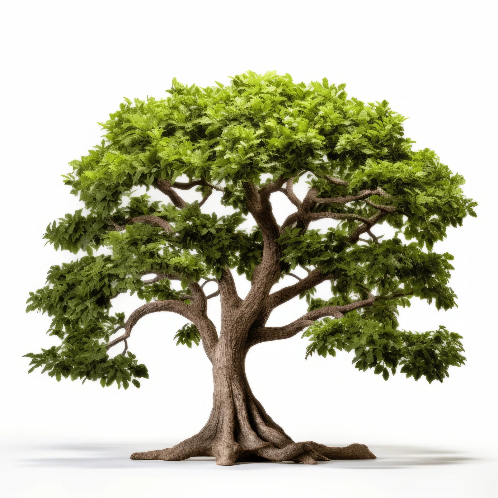 April oak tree