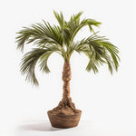 Auburn palm tree